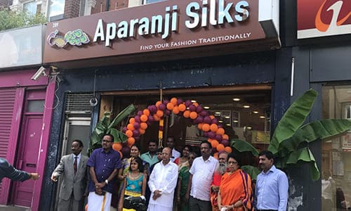 Inauguration of Vishaal Groups first international retail store in London