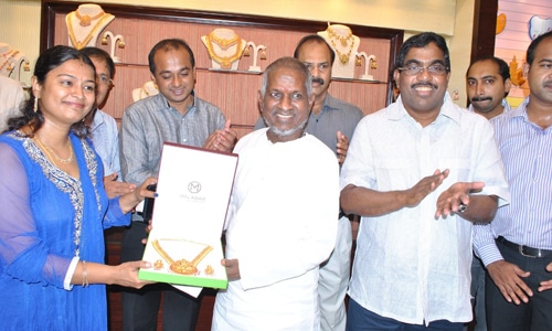 Jewellery showroom launch event in Madurai with business leadership presence