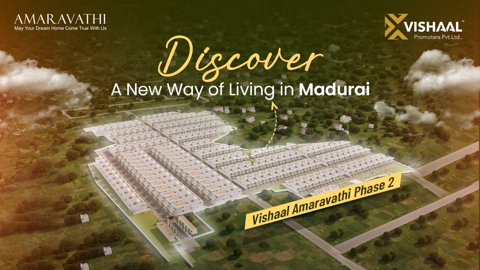 Discover a New Way of Living in Madurai: Vishaal Amaravathi Phase 2
